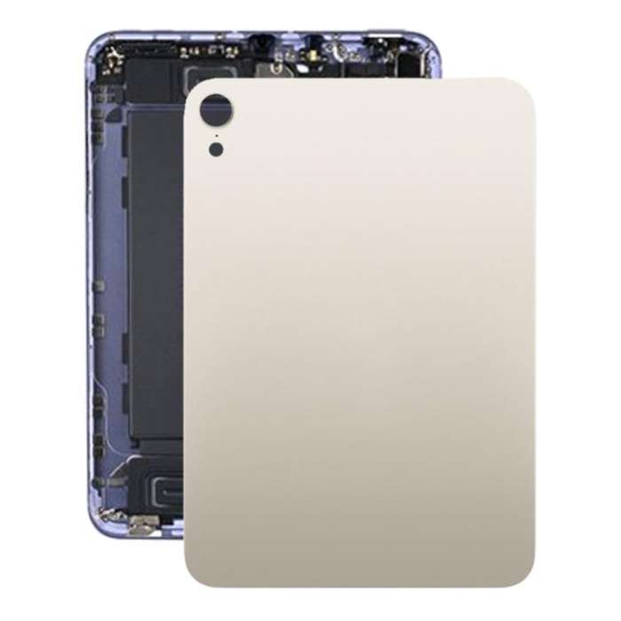 For iPad Mini 6 2021 WiFi Version Aluminum Alloy Back Battery Cover(Gold)