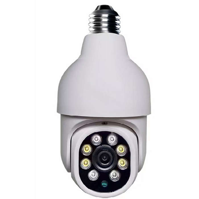 DP19 Smart WiFi HD Outdoor Network Light Bulb Camera, Support Infrared Night Vision & Motion Dete...