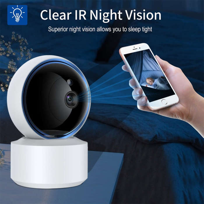 YT50-2 3.0MP 360 Rotation IP Camera WiFi Smart Security Camera, Support TF Card / Two-way Audio /...