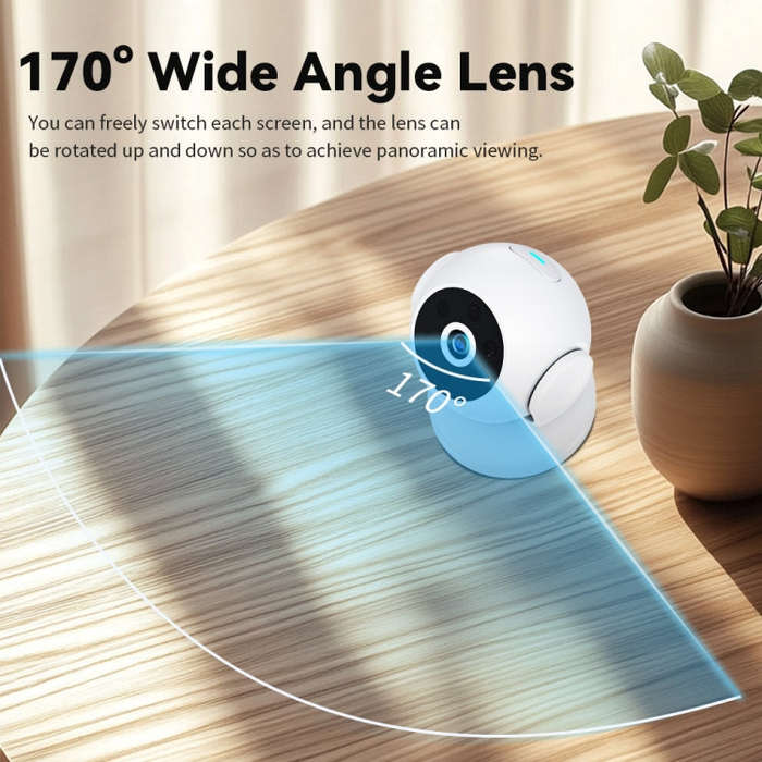 A5 Portable Mini 4K HD Camera Night Vision Home Security Micro Camcorder (White)