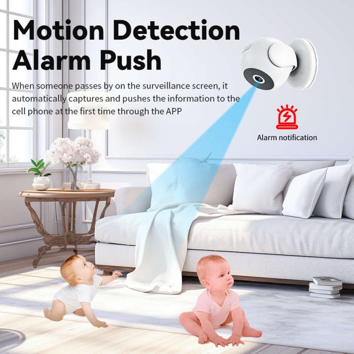 A5 Portable Mini 4K HD Camera Night Vision Home Security Micro Camcorder (White)