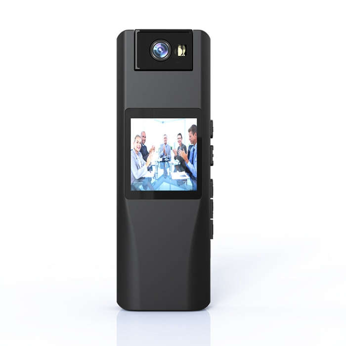 L12 180 Degrees Rotation Conference Video Recording Camera Mini HD 720P WiFi Camera (Black)