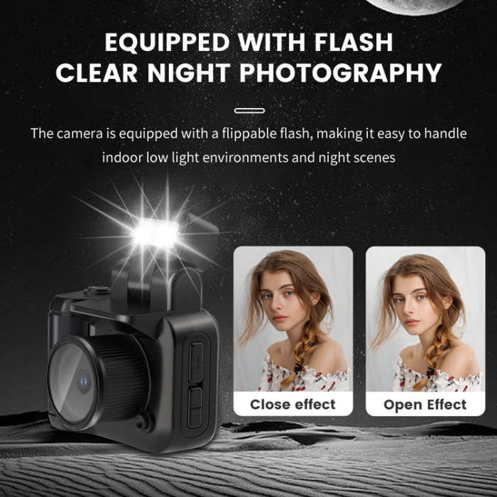 Y4000 Mini Camera 1080P HD Digital Camera with Screen Portable Retro Travel Vlog Student Small Ca...