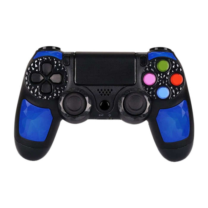 Wireless Bluetooth Diamond Texture Shock Touch Plate Game Handle Controller with Smart Indicator ...