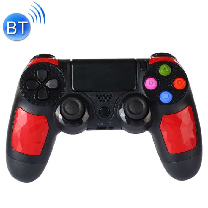 Wireless Bluetooth Diamond Texture Shock Touch Plate Game Handle Controller with Smart Indicator ...