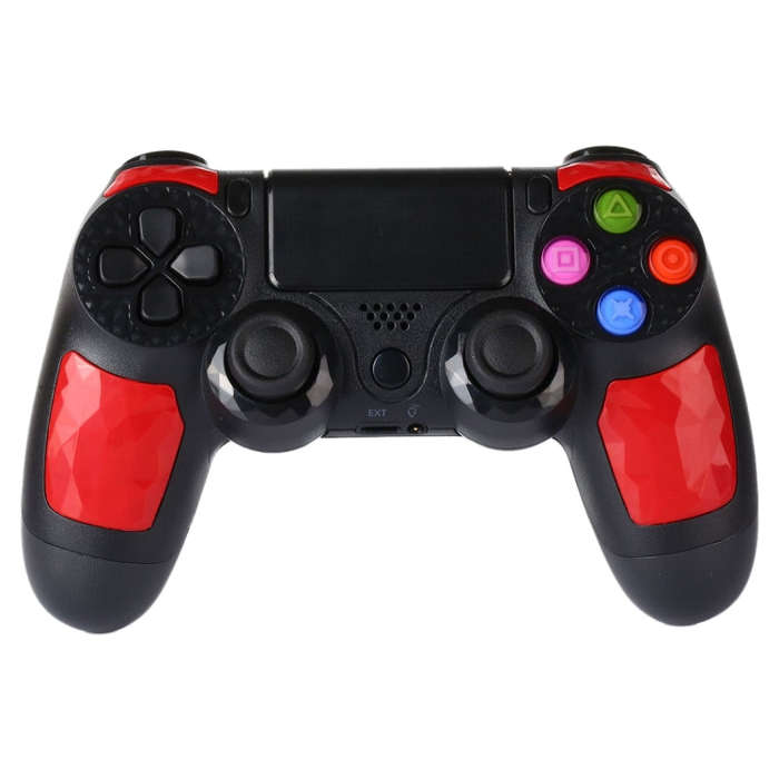 Wireless Bluetooth Diamond Texture Shock Touch Plate Game Handle Controller with Smart Indicator ...