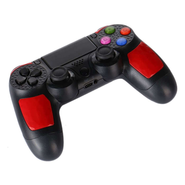 Wireless Bluetooth Diamond Texture Shock Touch Plate Game Handle Controller with Smart Indicator ...