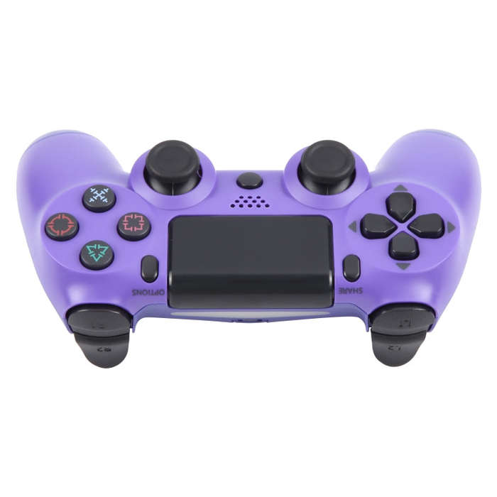 Wireless Bluetooth Snowflake Button Game Controller for Sony PS4 (Purple)