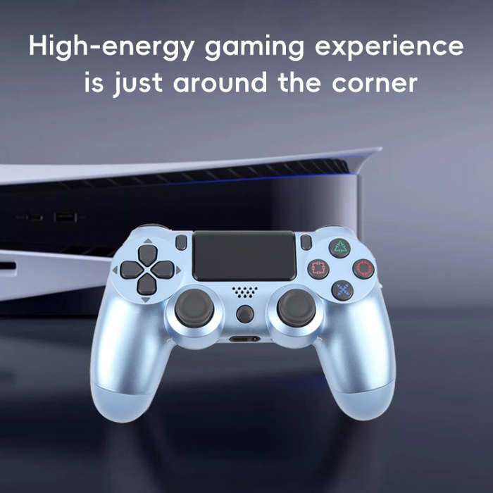 Wireless Bluetooth Snowflake Button Game Controller for Sony PS4 (Green)