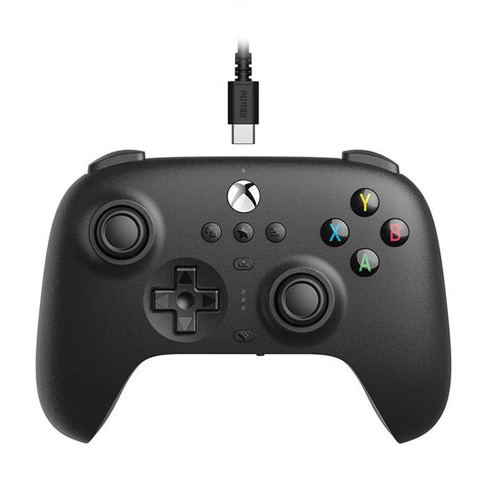 8BitDo Orion Wired Game Controller Xbox Hall Version with Game Pass Card (Black)