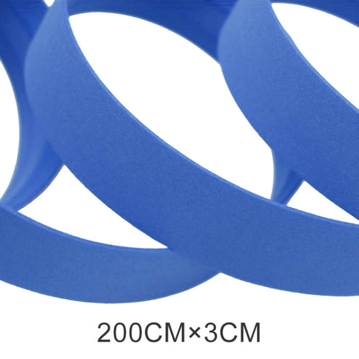 1 Pair Cycling Road Bike Sports Bicycle Cork Handlebar Tape Wrap + 2 Bar Plug(Blue)