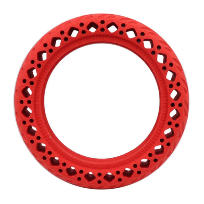 8.5 inch Electric Scooter Wear-resistant Shock-absorbing Decorative Pattern Tire Honeycomb Solid ...