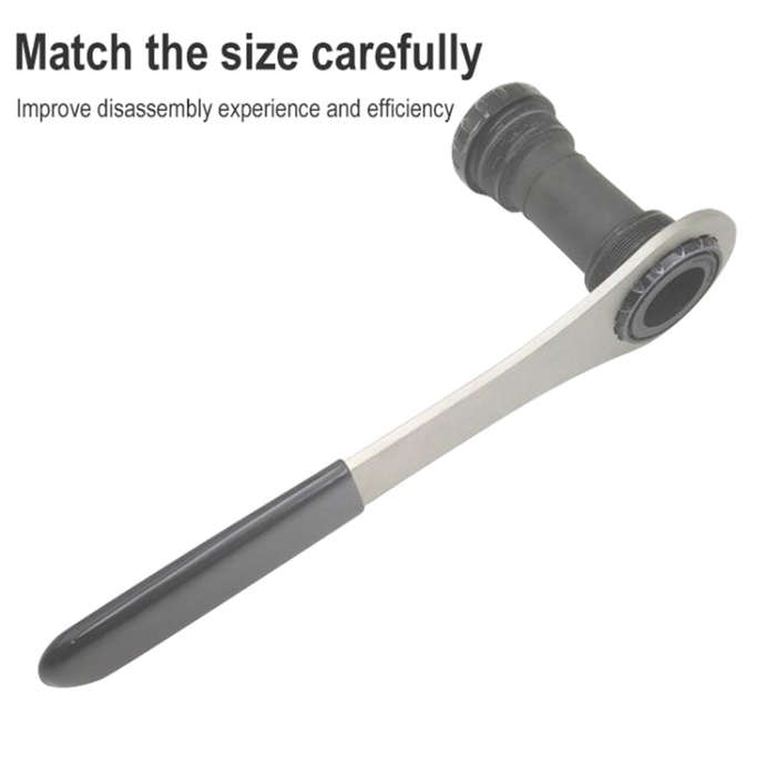 BIKERSAY BB49-12 Bicycle Repair Tools Multi-function Wrench Tool Stainless Steel Axis Spanner