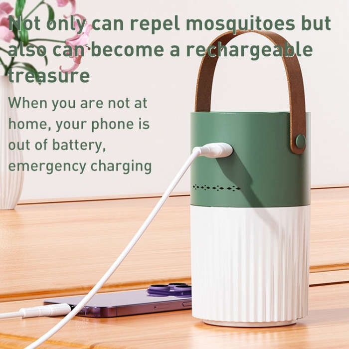 T30 5W Portable Outdoor Mosquito Repellent Lamp (Green)