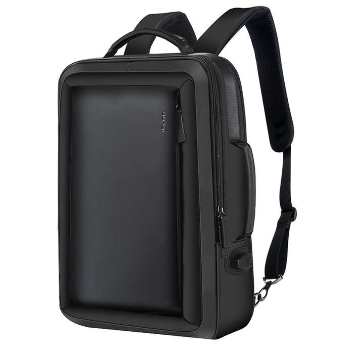 Bopai 751-006551 Large Capacity Business Casual Breathable Laptop Backpack with External USB Inte...