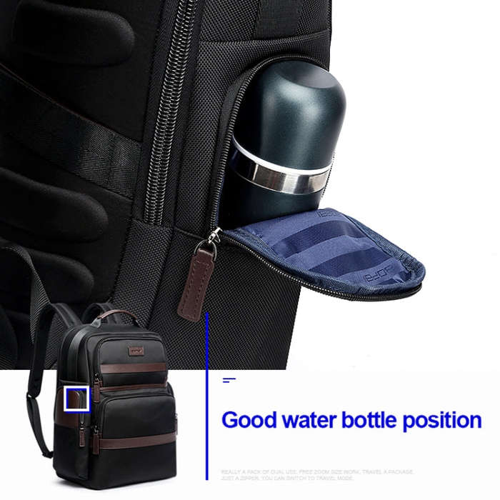 Bopai 751-007301 Business Anti-theft Waterproof Large Capacity Double Shoulder Bag,with USB Charg...
