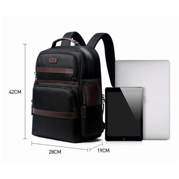 Bopai 751-007301 Business Anti-theft Waterproof Large Capacity Double Shoulder Bag,with USB Charg...