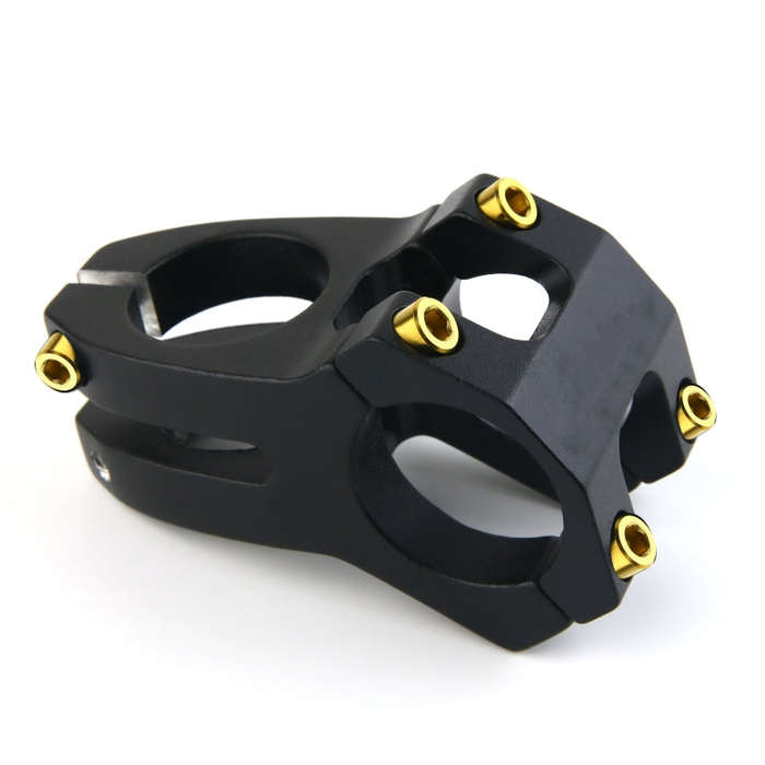 6 PCS Bicycle Accessories Titanium Bottle Cage Screw M5 18mm(Gold)