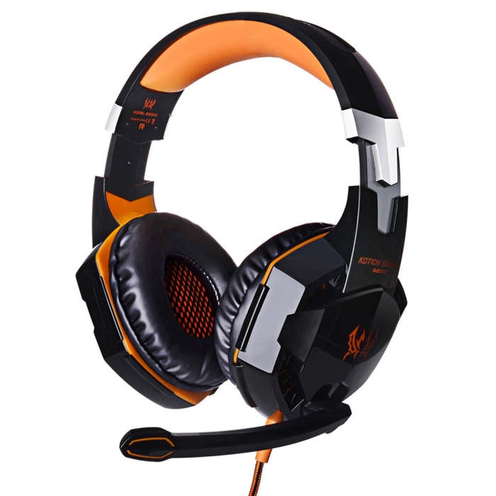 KOTION EACH G2000 Over-ear Game Gaming Headphone Headset Earphone Headband with Mic Stereo Bass L...