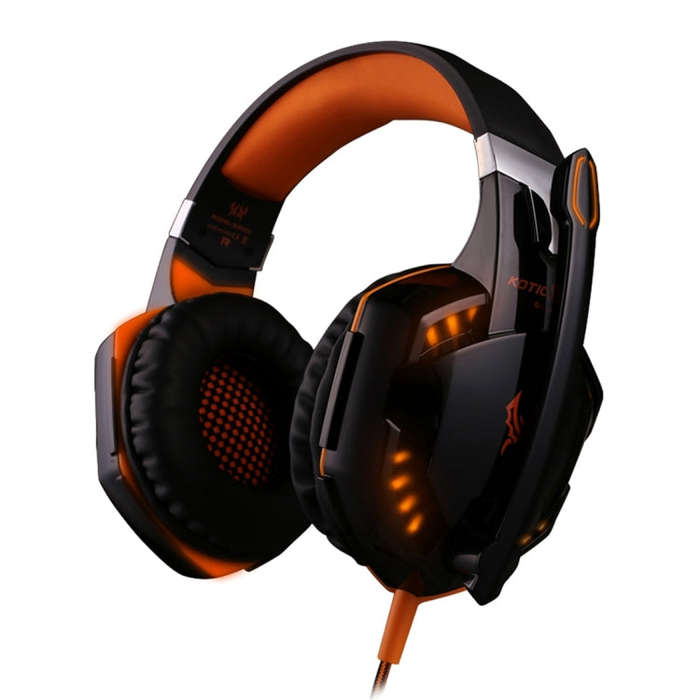 KOTION EACH G2000 Over-ear Game Gaming Headphone Headset Earphone Headband with Mic Stereo Bass L...
