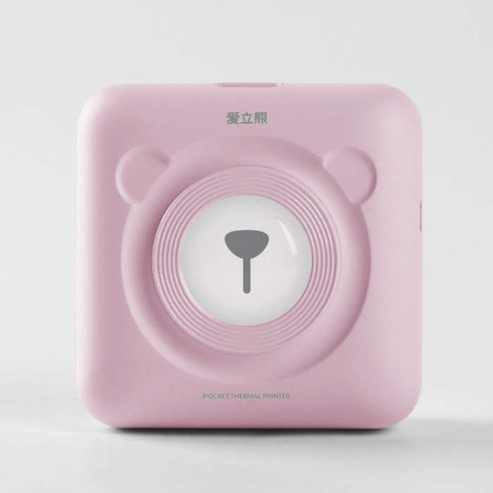 Peripage A6 Portable Inkless Pocket Thermal Bluetooth Printer(Pink)