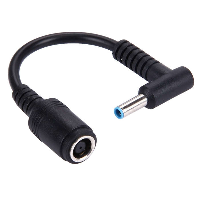 4.5 x 3.0mm Bent Male to 7.4 x 5.0mm Female Interfaces Power Adapter Cable for Laptop Notebook, L...
