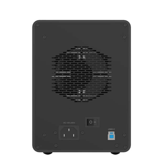 ORICO 9558U3 5-bay USB 3.0 Type-B Aluminum 3.5 inch SSD / SATA HDD Enclosure Storage Hard Disk Bo...
