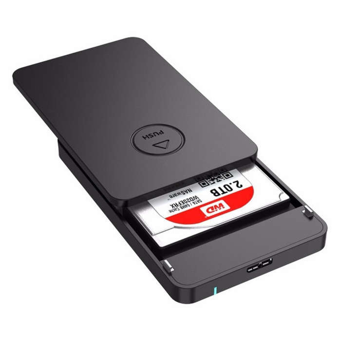 ORICO 2569S3 USB3.0 Micro-B External Hard Disk Box Storage Case for 9.5mm 2.5 inch SATA HDD / SSD...