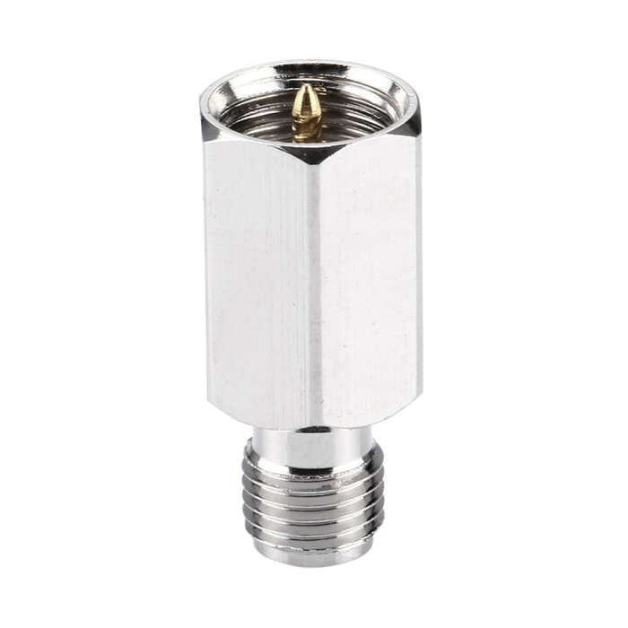 FME Male to SMA Female Connector Adapter(Silver)