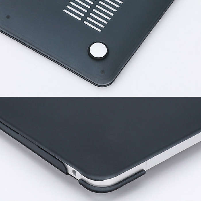 For Huawei MateBook 13 inch 2019 / 2020 Shockproof Frosted Laptop Protective Case(Black)