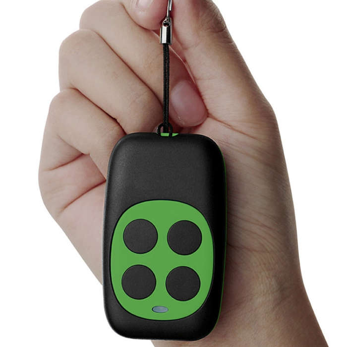 Colorful Four-Key Copying Remote Garage Door Gate Wireless Remote Control 433MHZ Copy Key Cloning...