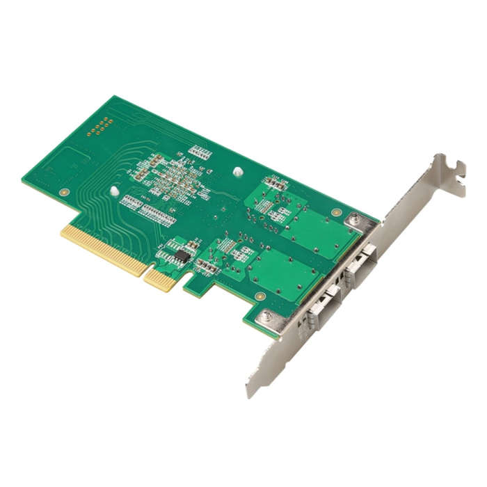 XXA037 Intel 82599 Dual SFP Port  PCI Express FCoE PCIe x8 10 Gigabit Ethernet Network Optical LA...
