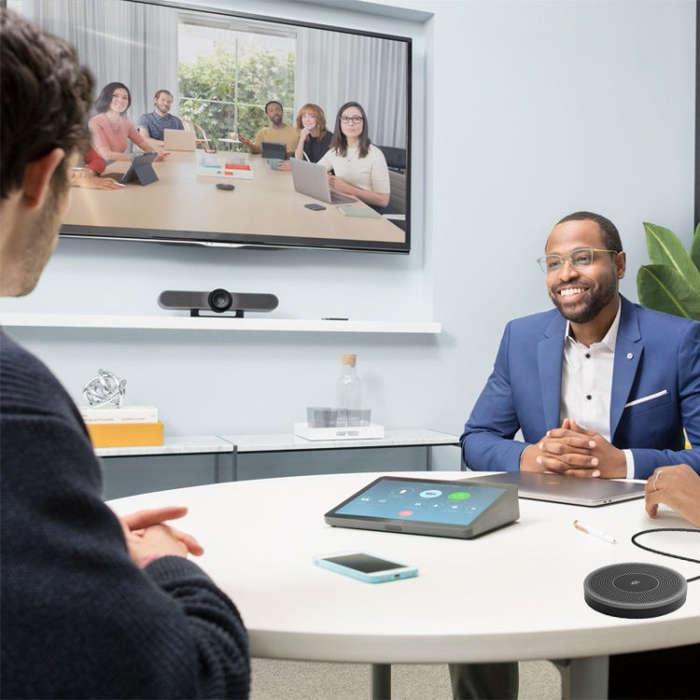 Logitech V-U0044 Video Conference Omnidirectional Microphone for CC4000e Extension Microphone (Bl...