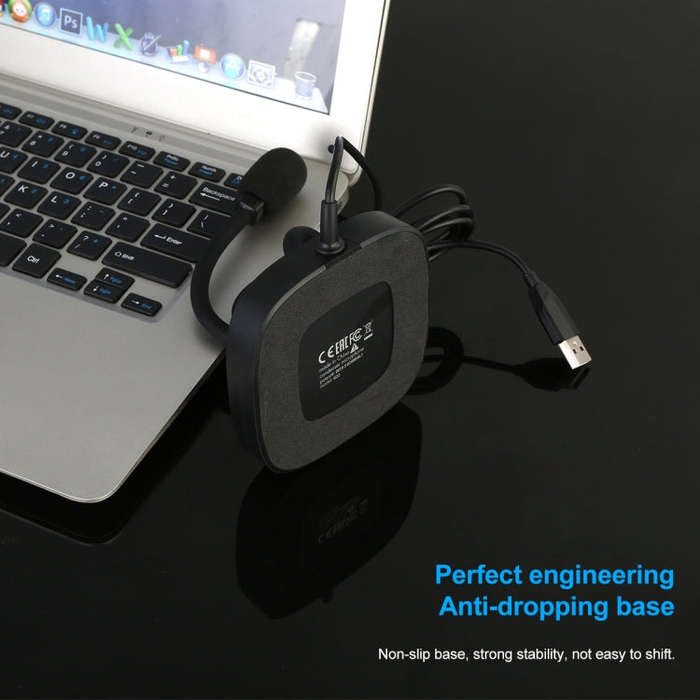 Yanmai G22 USB Desktop Computer Microphone (Black)