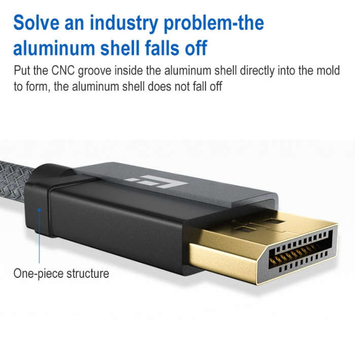 Mini DP1.4 8K 60Hz Male to Female DisplayPort Cable