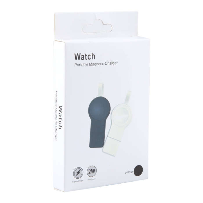 For Apple Watch Series 2W USB-C / Type-C Port Portable Magnetic Charger (White)