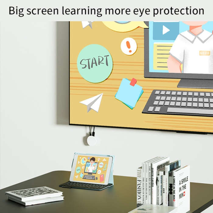 G104 4K Smart Same Screen Device 2.4G / 5G Wireless Display Dongle Adapter