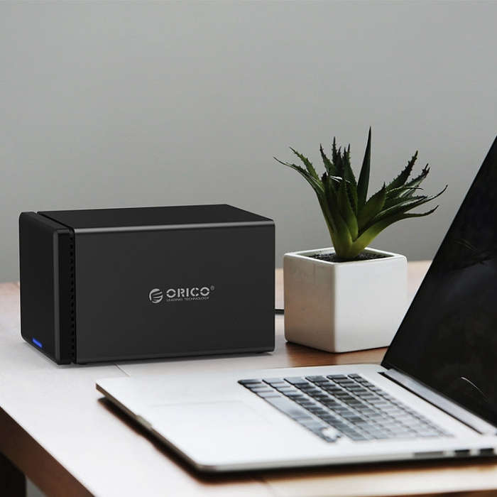 ORICO NS500-U3 5-bay USB 3.0 Type-B to SATA External Hard Disk Box Storage Case Hard Drive Dock f...
