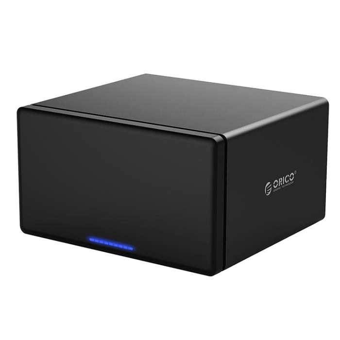 ORICO NS800-C3 8-bay USB-C / Type-C 3.1  to SATA External Hard Disk Box Storage Case Hard Drive D...