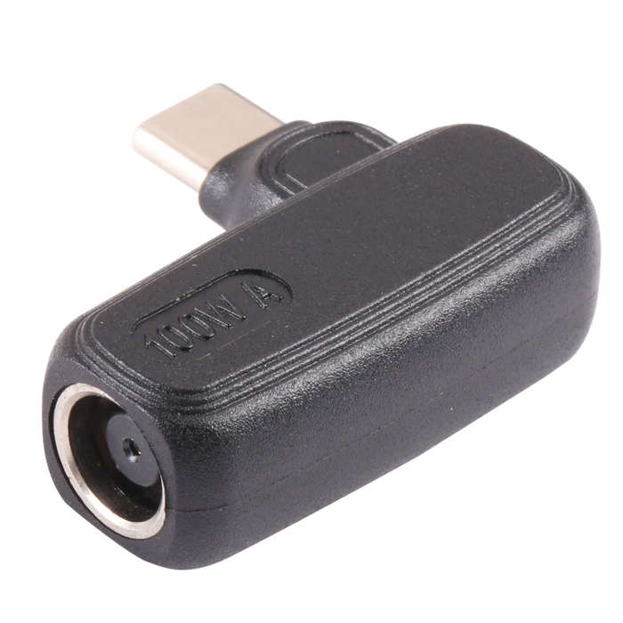 100W 7.9x5.5mm Female to USB-C/Type-C Male Plug Laptop Adapter Connector