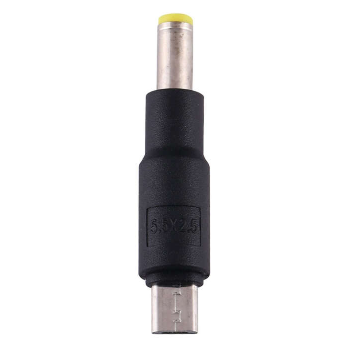 10 PCS 5.5 x 2.5mm to Micro USB DC Power Plug Connector