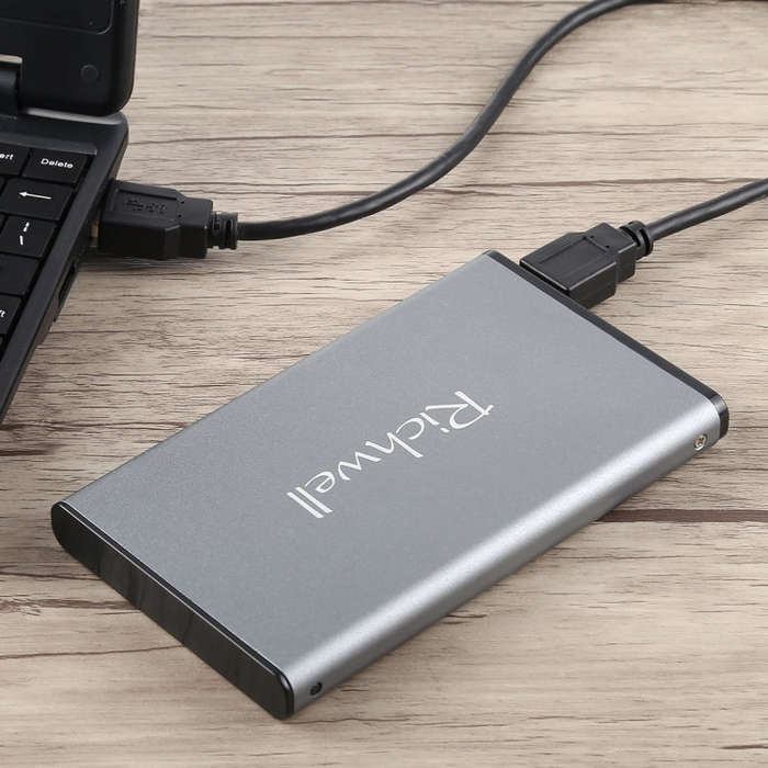 Richwell SATA R2-SATA-160GB 160GB 2.5 inch USB3.0 Super Speed Interface Mobile Hard Disk Drive(Grey)