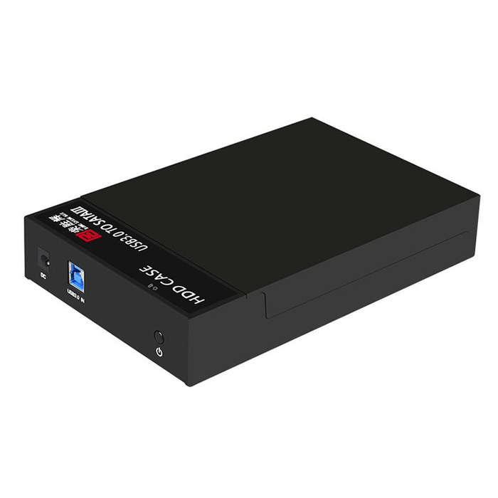 RSH-319 SATA 2.5 / 3.5 inch USB 3.0 Interface Horizontal Type HDD Enclosure, The Maximum Support ...