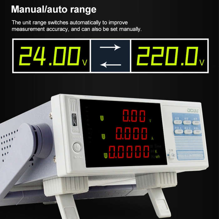 DCUU PM9915 Intelligent Electrical Parameters Measuring Instrument (US Plug)
