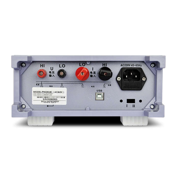 DCUU PM2818C AC 20A Intelligent Electrical Parameters Measuring Instrument (US Plug)