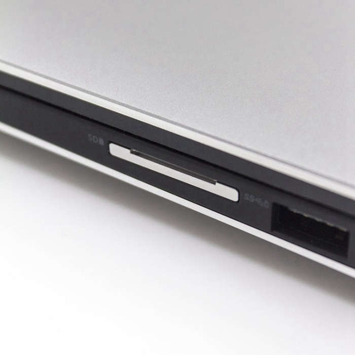 BASEQI Hidden Aluminum Alloy High Speed SD Card Case for Dell XPS 15.6 inch (9550) Laptop