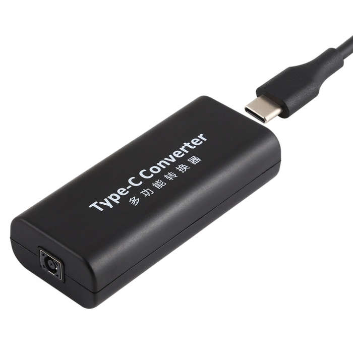 DC 4.5 x 3.0mm Power Jack Female to USB-C / Type C Female Power Connector Adapter with 15cm USB-C...