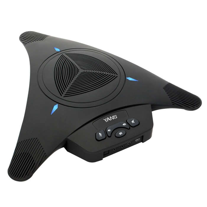 YANS YS-M21 USB Mini Port Video Conference Omnidirectional Microphone (Black)