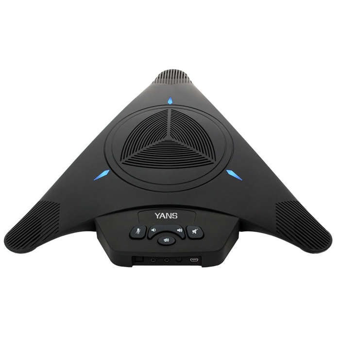 YANS YS-M21 USB Mini Port Video Conference Omnidirectional Microphone (Black)