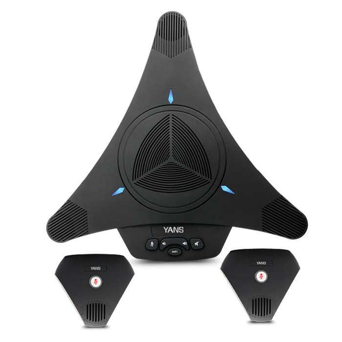 YANS YS-M23-2 USB Mini Port Video Conference Expanded Omnidirectional Microphone (Black)